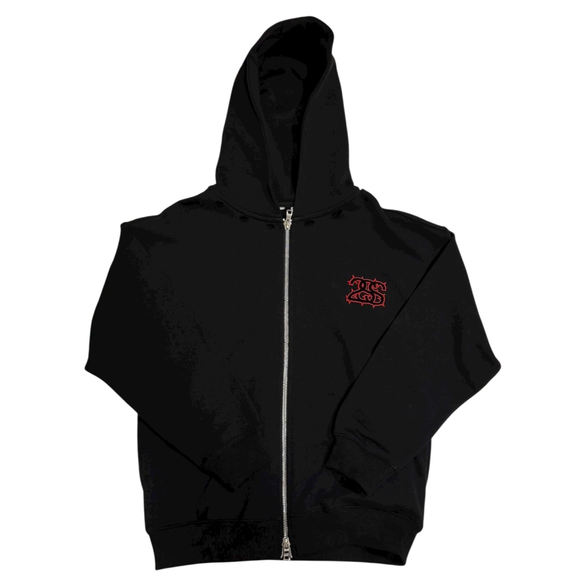 DESIGNER RED HOODIE – BLACK & RED LIMITED EDITION 🔥